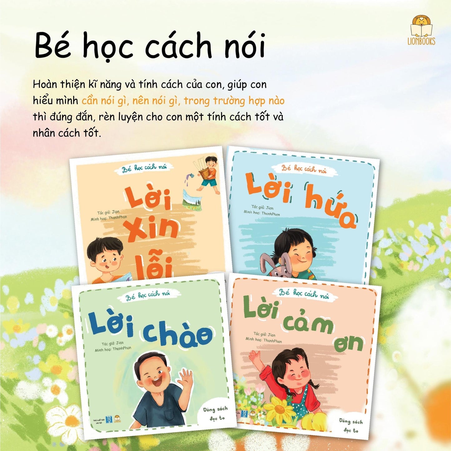 Bé học cách nói