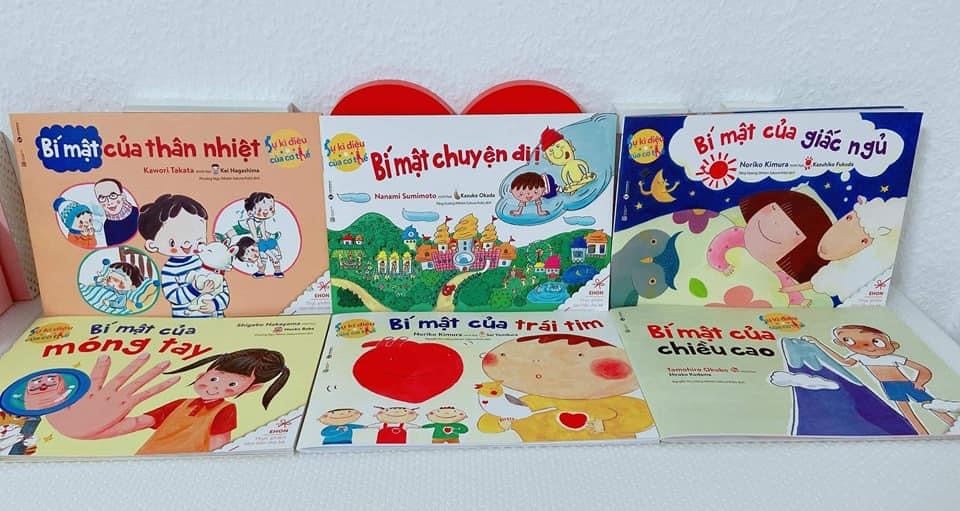 Bộ Ehon Sự Kỳ Diệu Của Cơ Thể