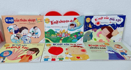 Bộ Ehon Sự Kỳ Diệu Của Cơ Thể